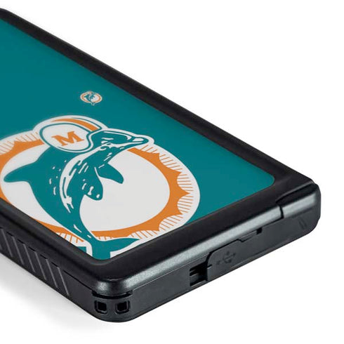 NFL Miami Dolphins Retro Logo Galaxy S24 Ultra Waterproof Case