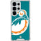 NFL Miami Dolphins Retro Logo Galaxy S25 Ultra Clear Case