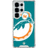 NFL Miami Dolphins Retro Logo Galaxy S25 Ultra Clear Case