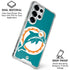 NFL Miami Dolphins Retro Logo Galaxy S26 Ultra Clear Case