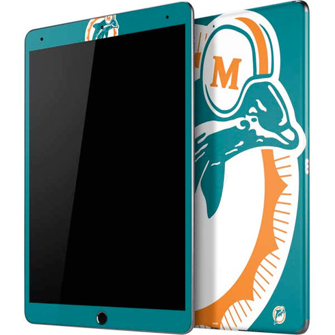 NFL Miami Dolphins Retro Logo iPad Skins