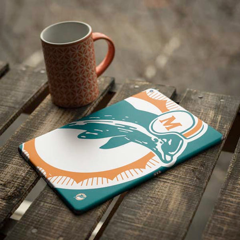 NFL Miami Dolphins Retro Logo iPad Skins