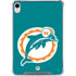 NFL Miami Dolphins Retro Logo iPad 11th Gen (2025) Clear Case