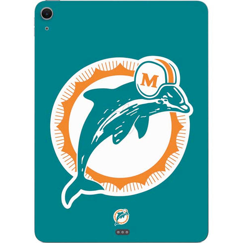 NFL Miami Dolphins Retro Logo Apple iPad Air Skin