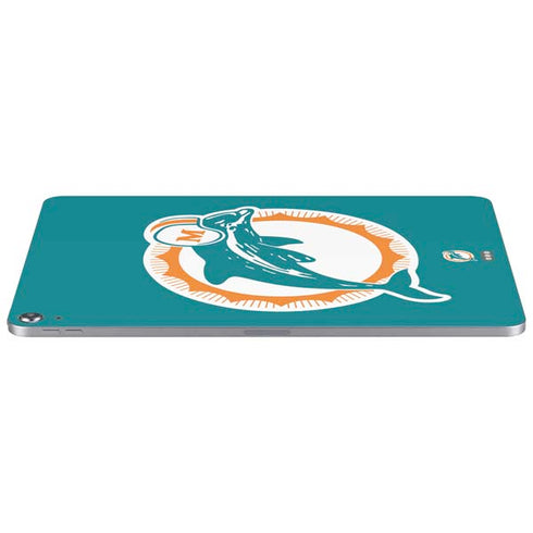 NFL Miami Dolphins Retro Logo Apple iPad Air Skin