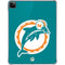 NFL Miami Dolphins Retro Logo iPad Pro 11in (2024) Clear Case