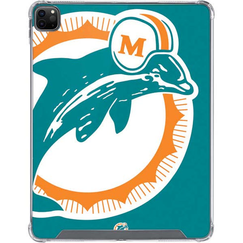 NFL Miami Dolphins Retro Logo iPad Cases