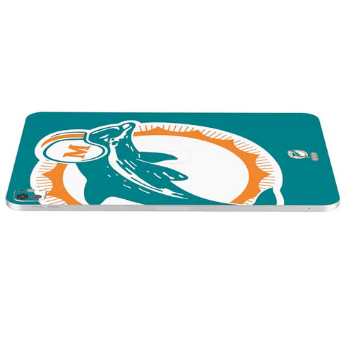 NFL Miami Dolphins Retro Logo iPad Pro 13in M4 (2024) Skin