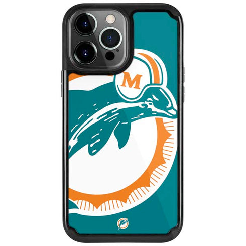 NFL Miami Dolphins Retro Logo iPhone Cases
