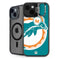 NFL Miami Dolphins Retro Logo iPhone 14 Kickstand Case