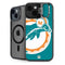 NFL Miami Dolphins Retro Logo iPhone 14 Plus Kickstand Case