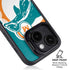 NFL Miami Dolphins Retro Logo iPhone 14 Plus Kickstand Case