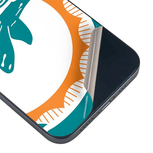 NFL Miami Dolphins Retro Logo iPhone Skins