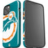 NFL Miami Dolphins Retro Logo iPhone 15 Impact Case