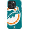NFL Miami Dolphins Retro Logo iPhone 15 Pro Impact Case