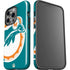 NFL Miami Dolphins Retro Logo iPhone 15 Pro Impact Case
