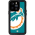 NFL Miami Dolphins Retro Logo iPhone 15 Pro Waterproof Case