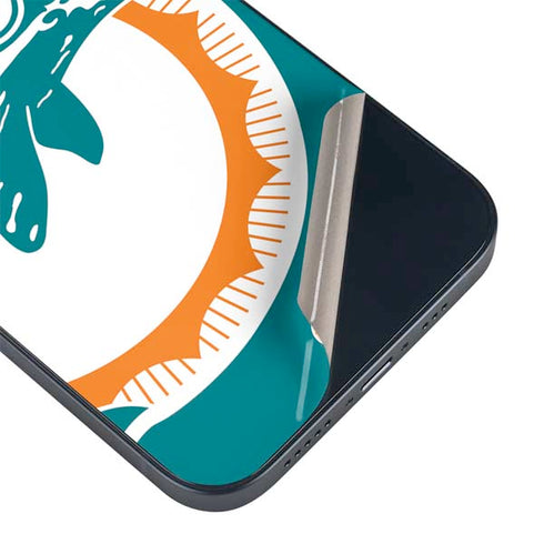 NFL Miami Dolphins Retro Logo iPhone 15 Skin