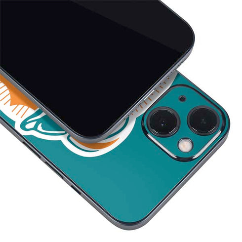NFL Miami Dolphins Retro Logo iPhone 15 Skin