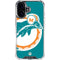 NFL Miami Dolphins Retro Logo iPhone 16 Clear Case