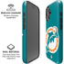 NFL Miami Dolphins Retro Logo iPhone 16 Magsafe Impact Case
