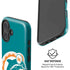 NFL Miami Dolphins Retro Logo iPhone 16 Plus Magsafe Impact Case
