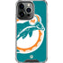 NFL Miami Dolphins Retro Logo iPhone 16 Pro Max Clear Case