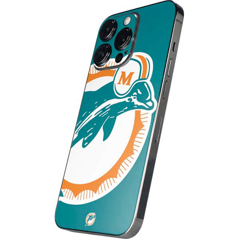 NFL Miami Dolphins Retro Logo iPhone 16 Pro Skin