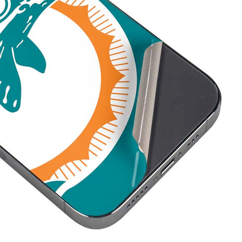 NFL Miami Dolphins Retro Logo iPhone 16 Pro Skin
