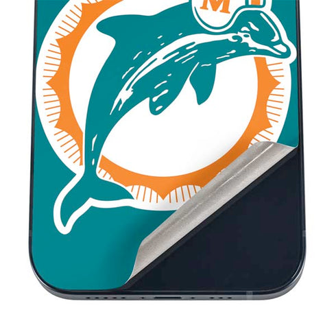 NFL Miami Dolphins Retro Logo iPhone 16 Skin