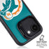 NFL Miami Dolphins Retro Logo iPhone 16e Kickstand Case