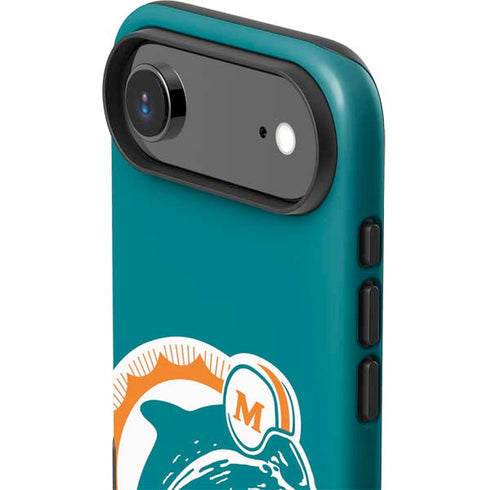 NFL Miami Dolphins Retro Logo iPhone 17 Air Impact Case