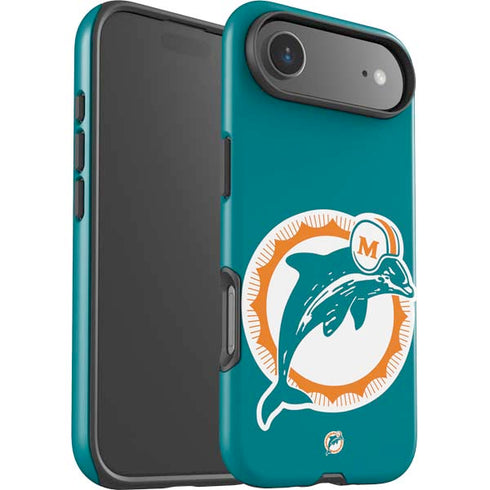NFL Miami Dolphins Retro Logo iPhone 17 Air Impact Case