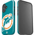 NFL Miami Dolphins Retro Logo iPhone 17 Impact Case
