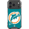 NFL Miami Dolphins Retro Logo iPhone 17 Pro Clear Case
