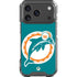 NFL Miami Dolphins Retro Logo iPhone 17 Pro Clear Case