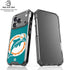 NFL Miami Dolphins Retro Logo iPhone 17 Pro Clear Case