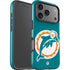 NFL Miami Dolphins Retro Logo iPhone 17 Pro Impact Case
