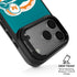 NFL Miami Dolphins Retro Logo iPhone 17 Pro Kickstand Case