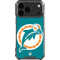 NFL Miami Dolphins Retro Logo iPhone 17 Pro Max Clear Case