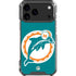 NFL Miami Dolphins Retro Logo iPhone 17 Pro Max Clear Case