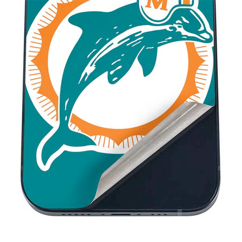 NFL Miami Dolphins Retro Logo iPhone 17 Pro Skin