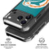 NFL Miami Dolphins Retro Logo iPhone 18 Pro Clear Case