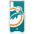 NFL Miami Dolphins Retro Logo iPhone XS Clear Case