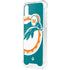 NFL Miami Dolphins Retro Logo iPhone XS Clear Case