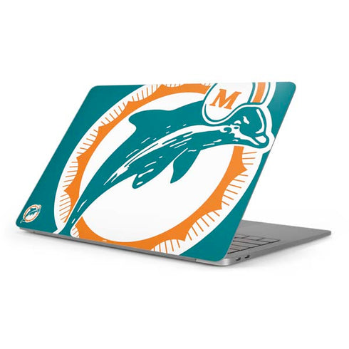 NFL Miami Dolphins Retro Logo Apple MacBook Pro 16-inch Skin