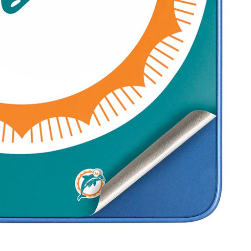 NFL Miami Dolphins Retro Logo Moto G Play 4G (2024) Skin