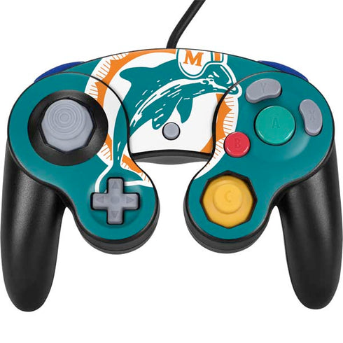 NFL Miami Dolphins Retro Logo Nintendo Skins