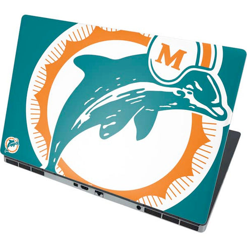 NFL Miami Dolphins Retro Logo Dell Precision Skin