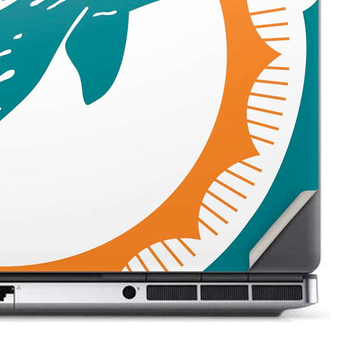 NFL Miami Dolphins Retro Logo Dell Precision Skin